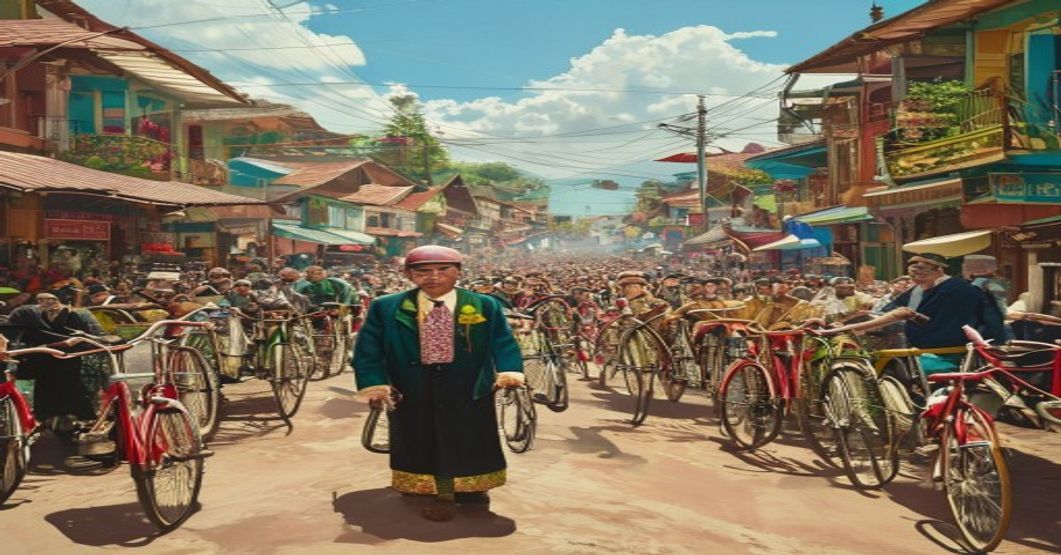 Lebih dari 9.000 Onthelis Padati Klaten, Bupati Hamenang Turun Tangan