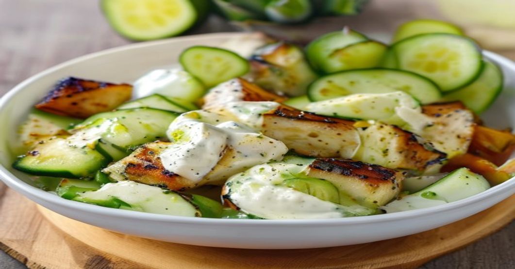 Salad Timun Nanas: Resep Segar, Creamy, dan Tinggi Protein