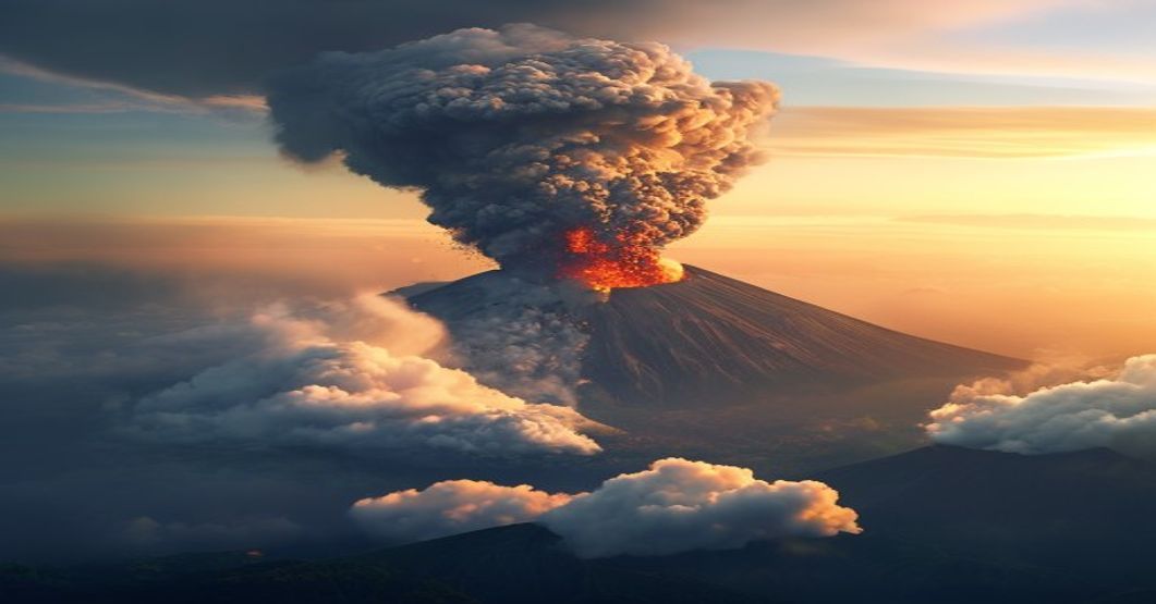 Gunung Dukono Erupsi Pagi Ini, Kolom Abu 3.000 Meter di Maluku Utara