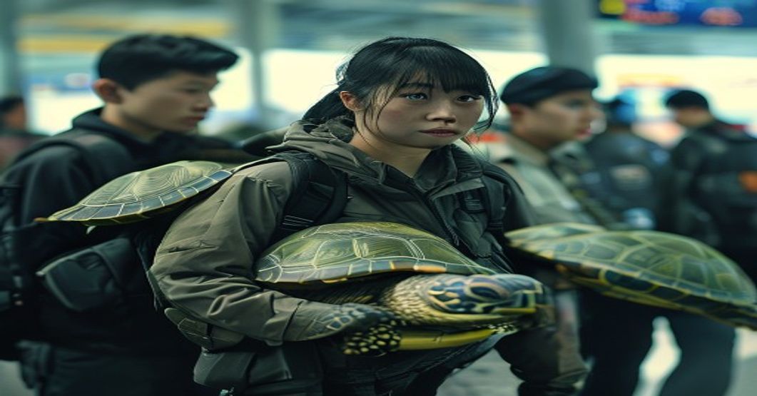 Remaja Taiwan Ditangkap di Bandara Bangkok Selundupkan 30 Kura-Kura Langka