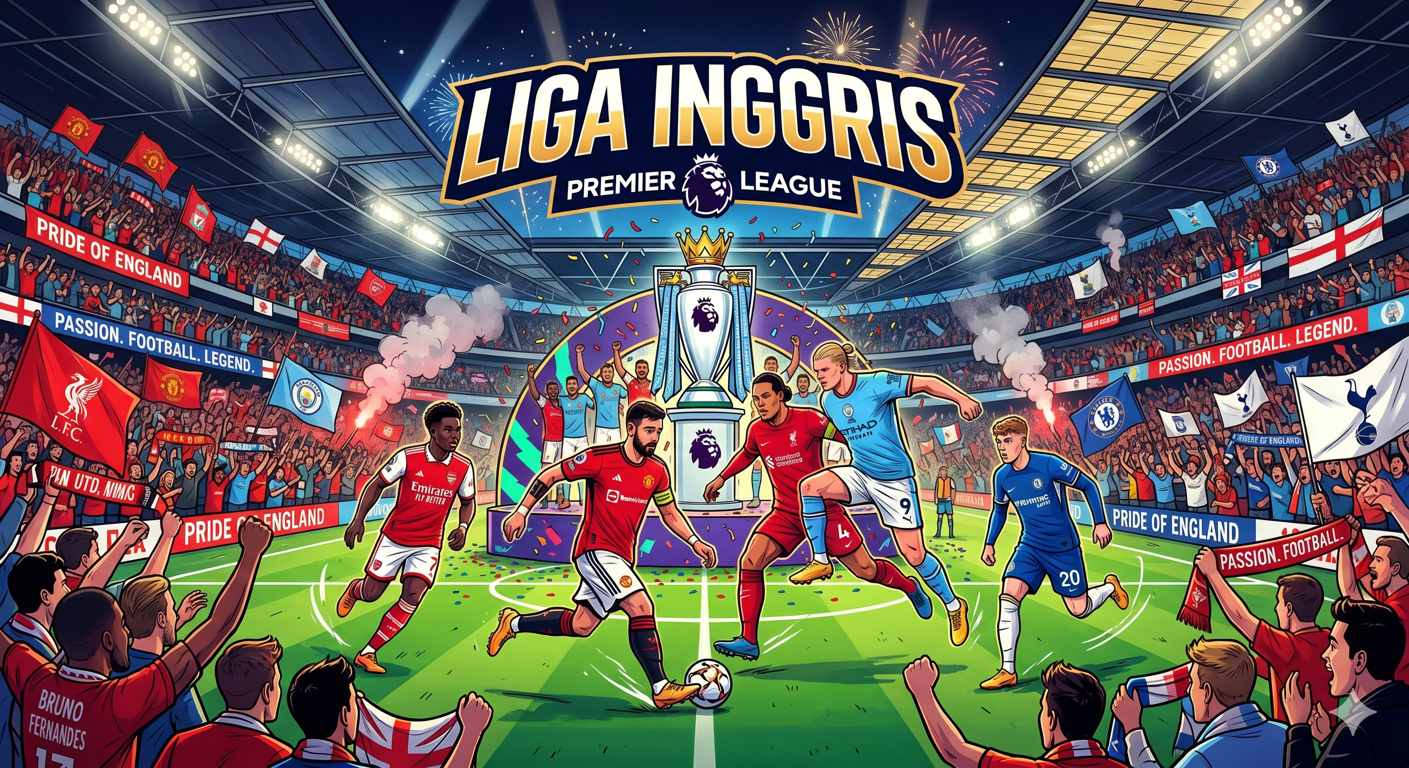 Jadwal Lengkap Liga Inggris Pekan 38: Tayang di SCTV, Vidio & TV Online