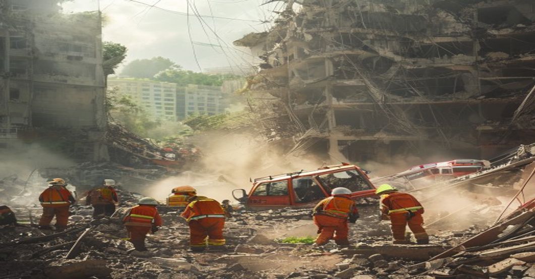 Dampak Gempa Nasional: Gedung Roboh, Puluhan Korban Dievakuasi