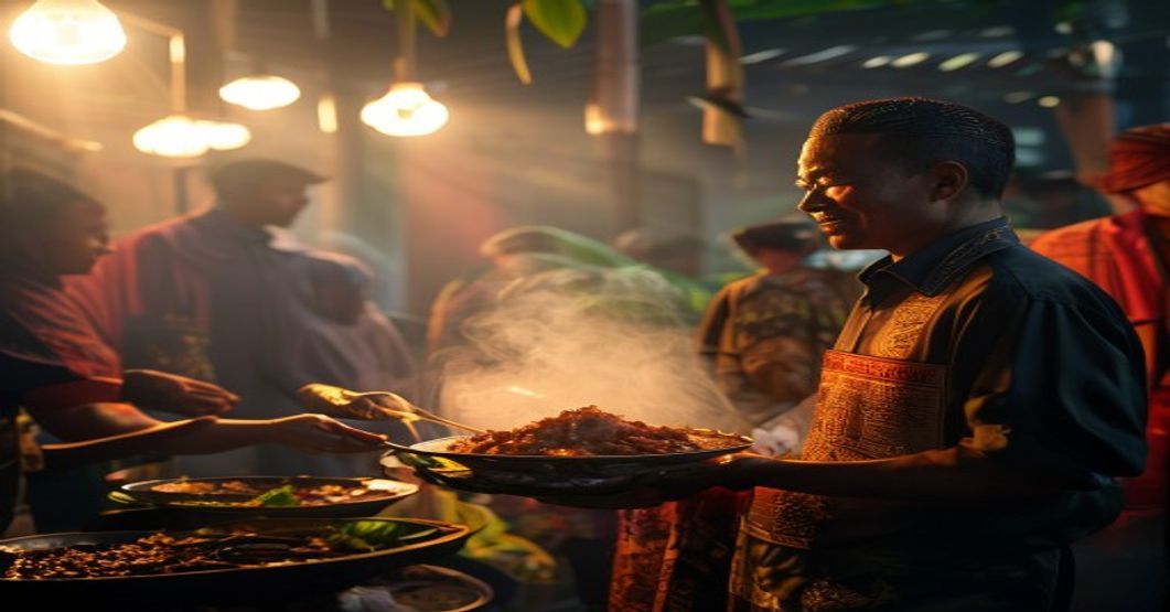 Sandiaga Bagikan Rendang Kurban