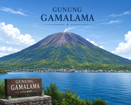 Gunung Gamalama Aktivitas Vulkanik