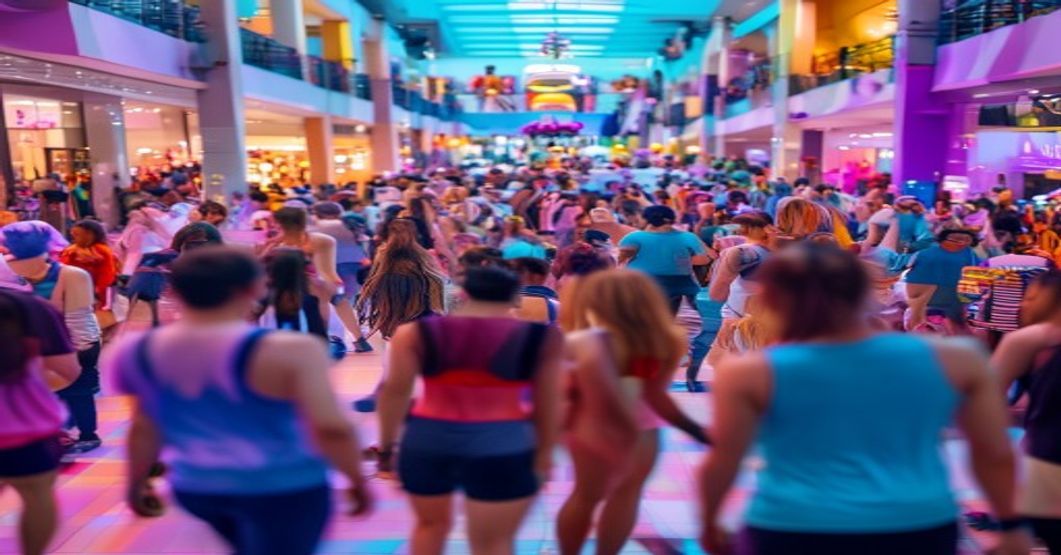 Rise and Move di Grand Galaxy Park Mall